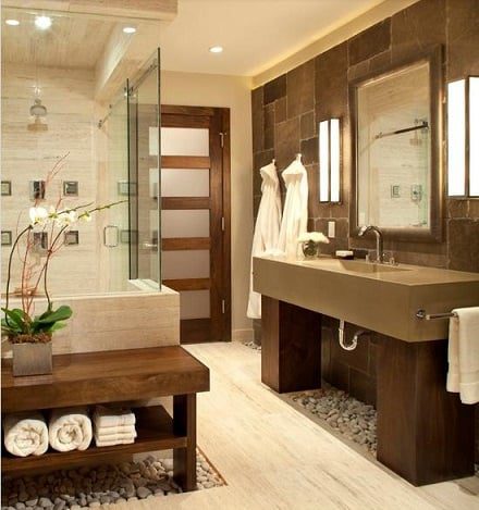 kamar mandi dari batu alam